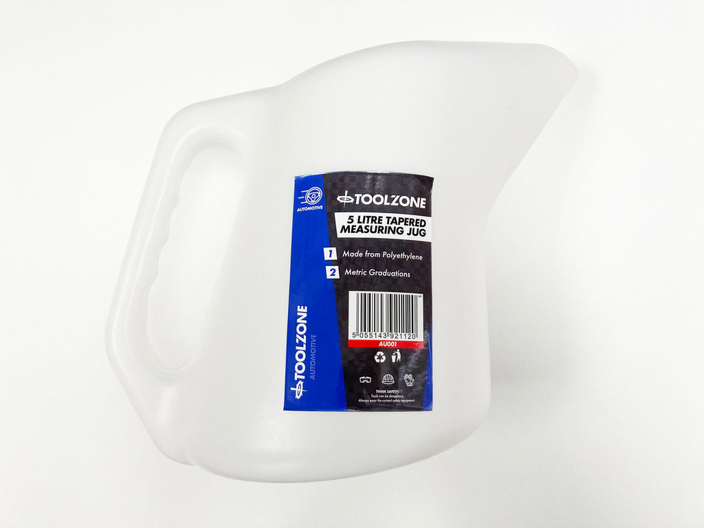 5 LITRE TAPERED MEASURING JUG AU001