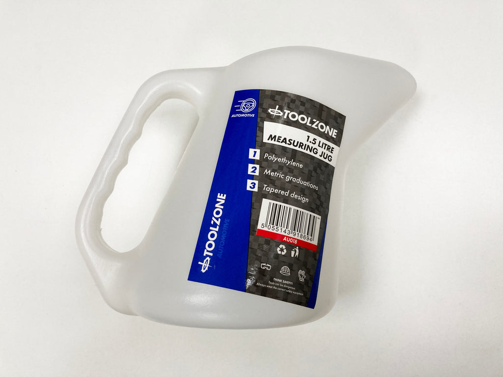 1.5 L MEASURING JUG TAPERED fluid workshop AU018