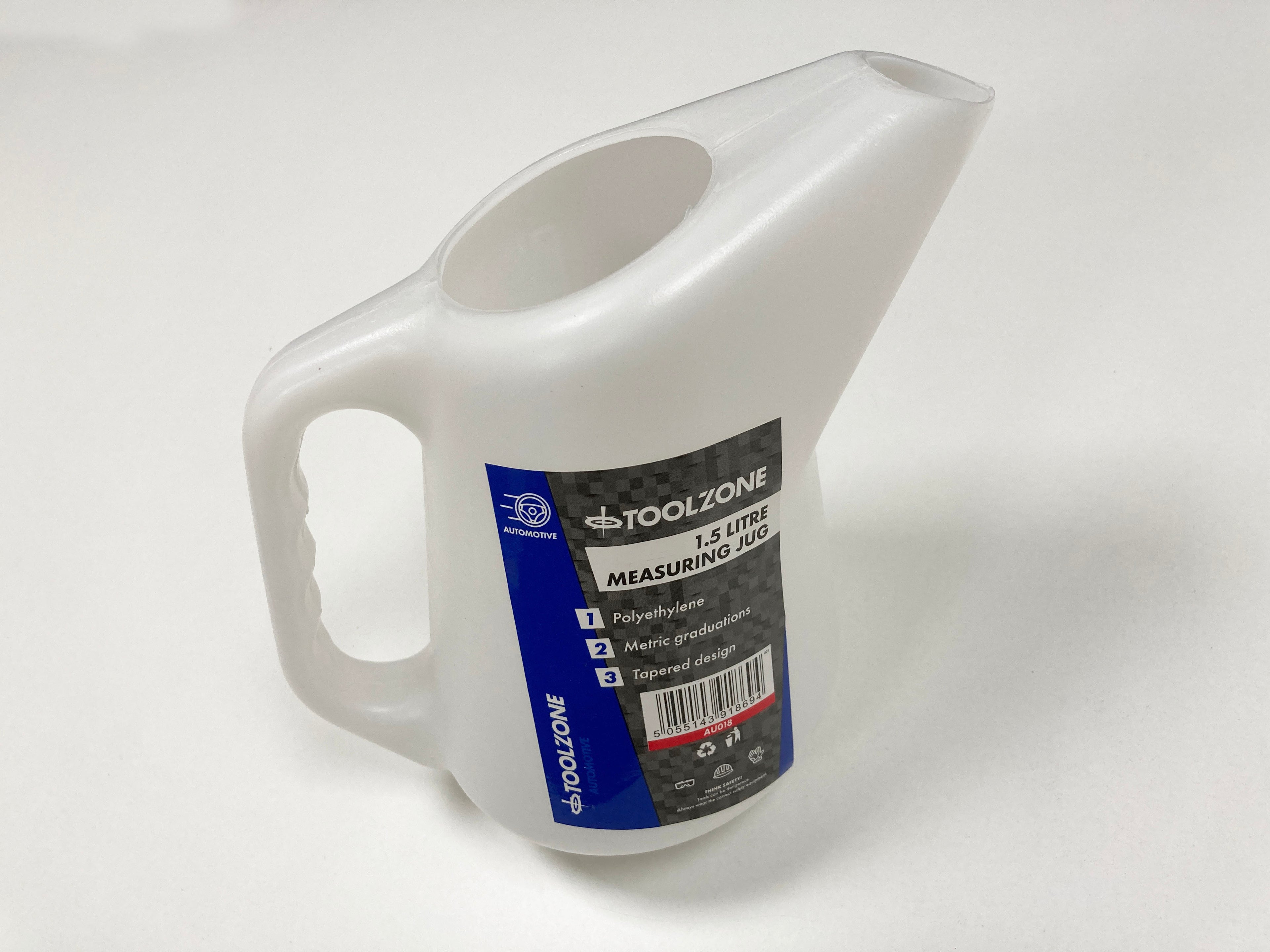 1.5 L MEASURING JUG TAPERED fluid workshop AU018