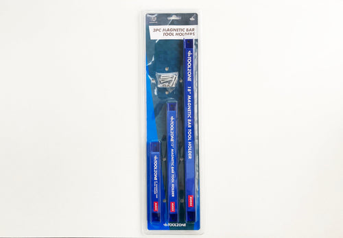 3PC MAGNETIC TOOL BARS 8/12/18 INCH AU033