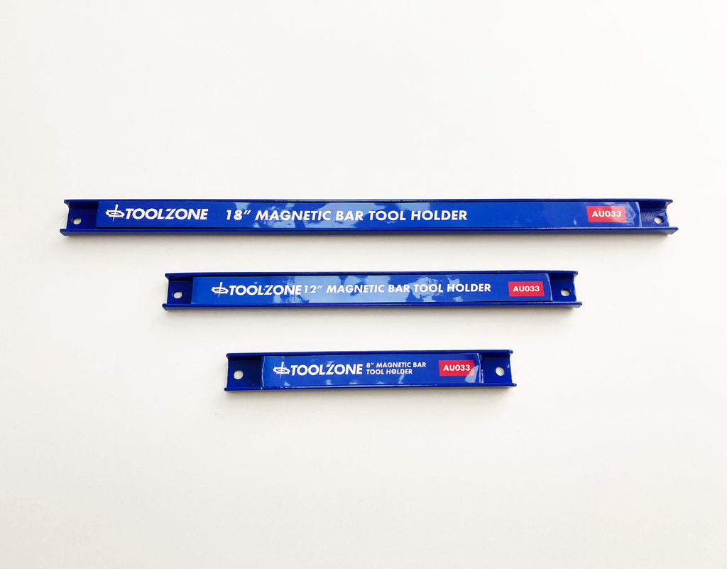 3PC MAGNETIC TOOL BARS 8/12/18 INCH AU033