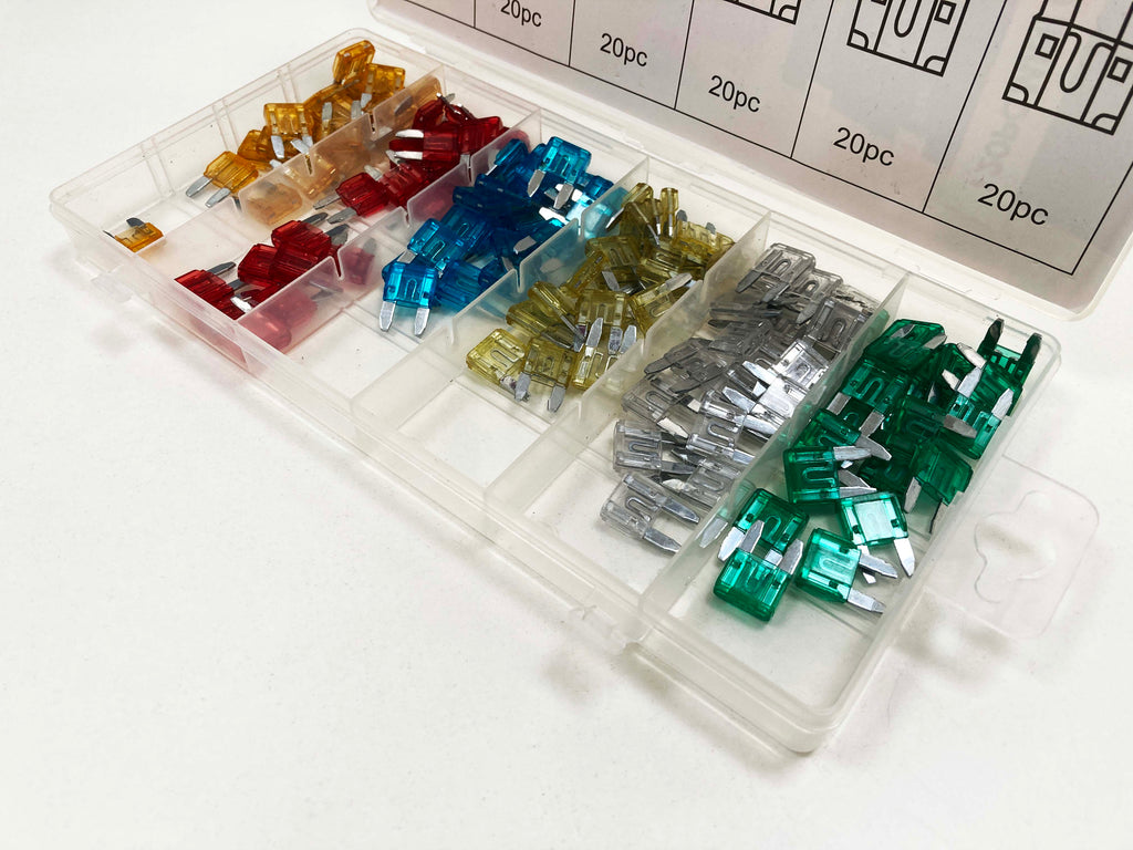 120PC MINI CAR FUSE ASSORTMENT BOX AU303