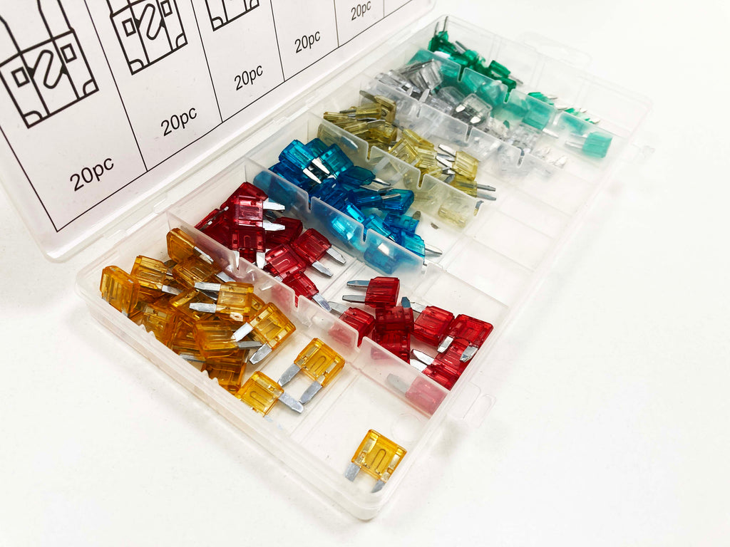 120PC MINI CAR FUSE ASSORTMENT BOX AU303
