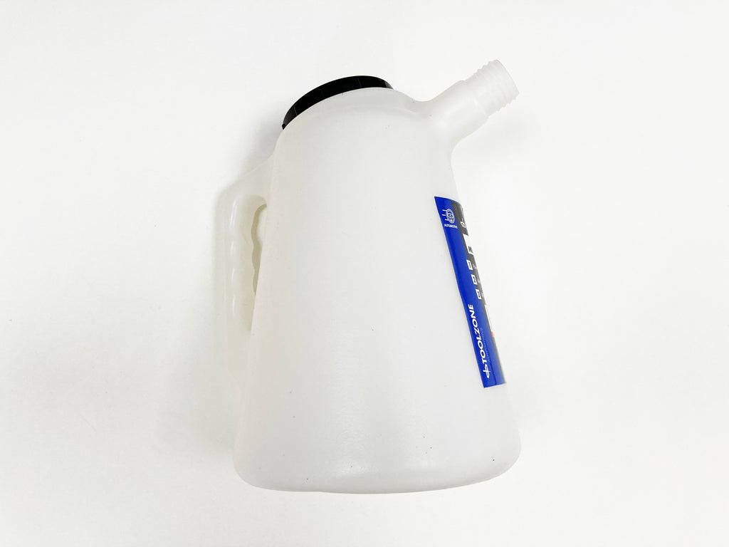 3 LITRE PLASTIC JUG & FLEXIBLE SPOUT OILD FLUDS WORKSHOP GARAGE SUPPLIES AU0340