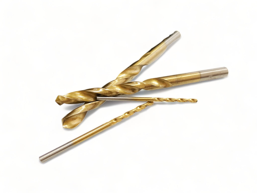 13PC HSS DRILL SET TITANIUM COATED 1.5mm TO 6mm DR101 IN METAL CASE