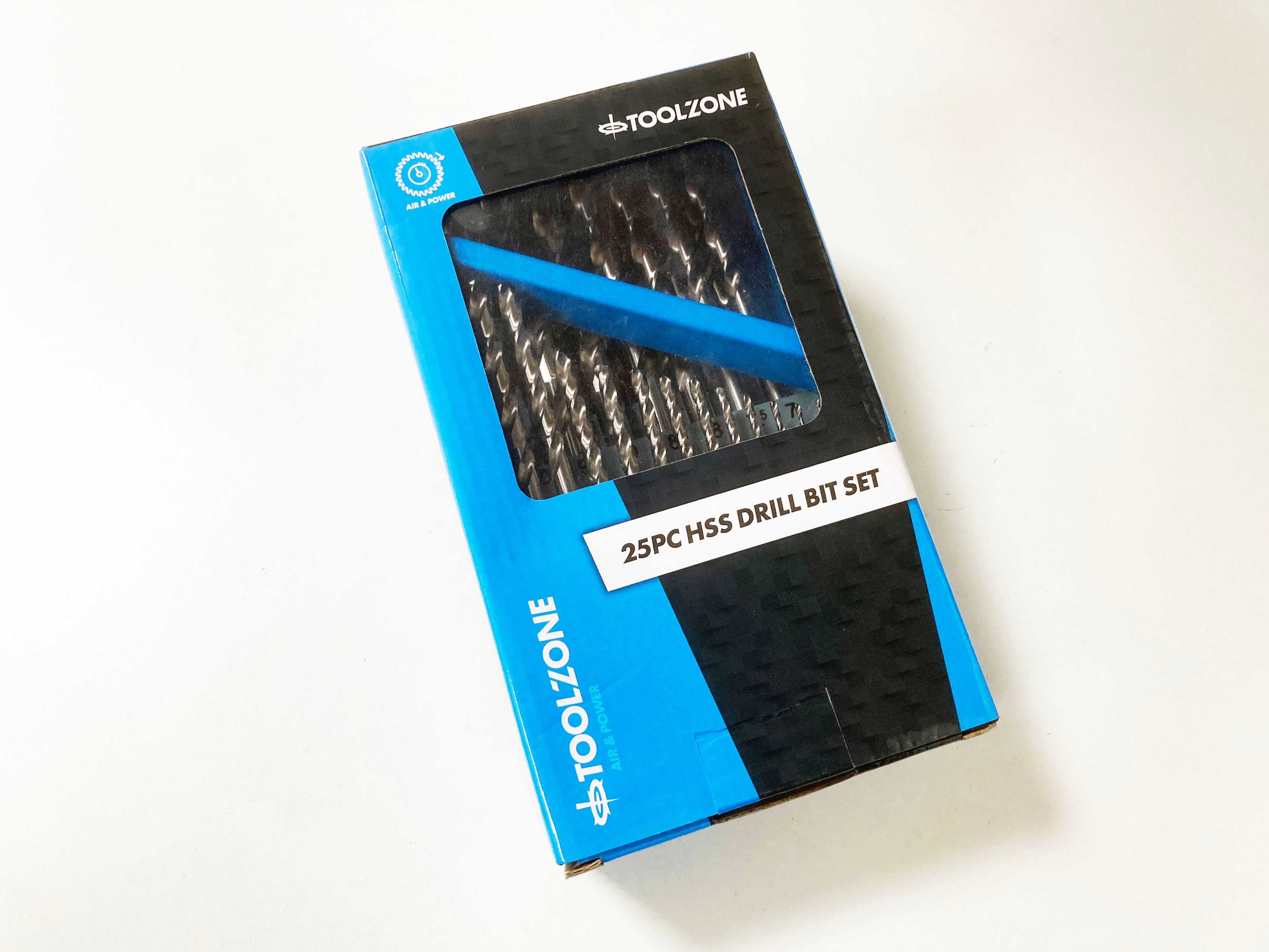 25PC HI-QUALITY HSS DRILL SET IN METL CASE 1-13mm DR209