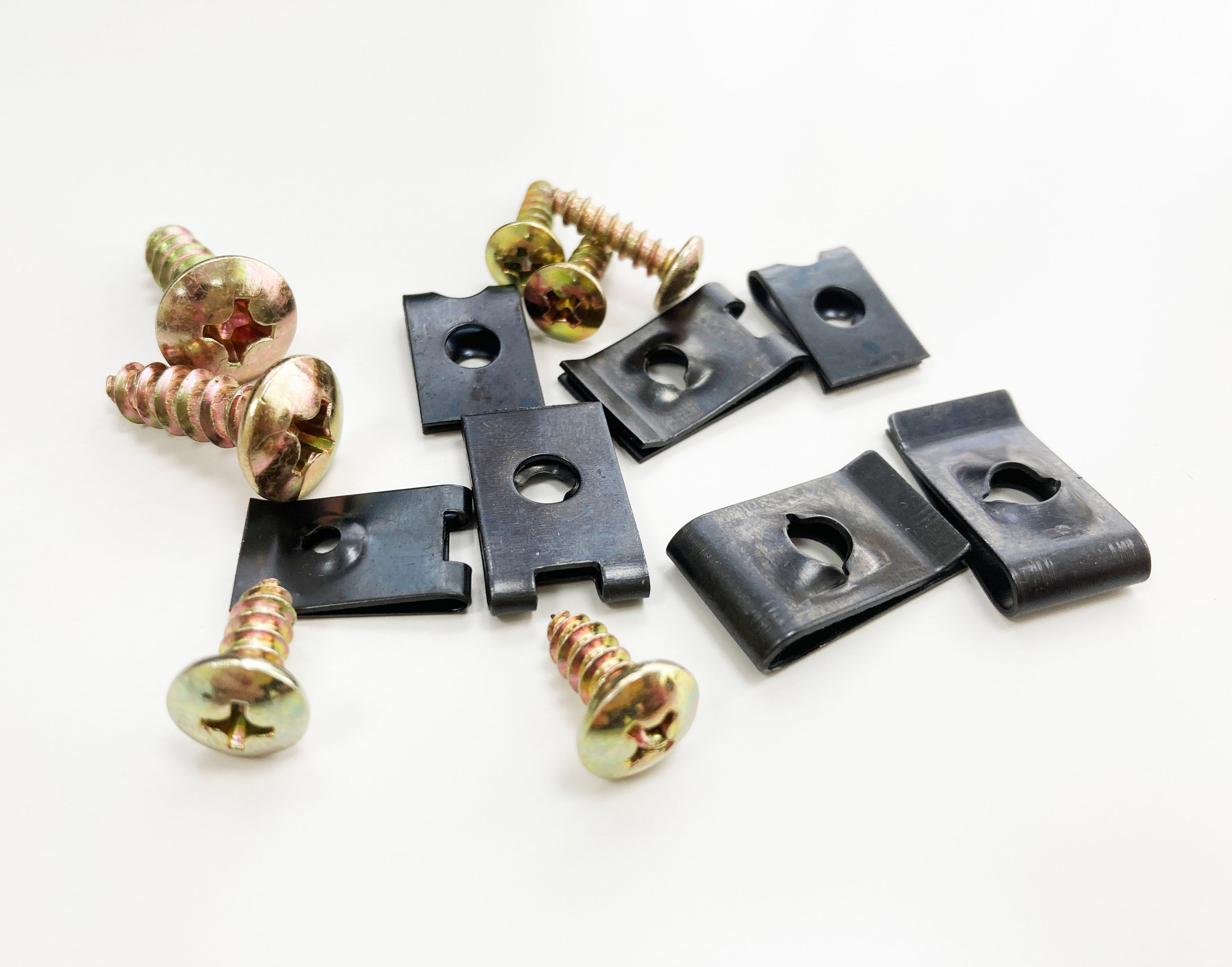 170PC U CLIPS AND SCREWS HW016