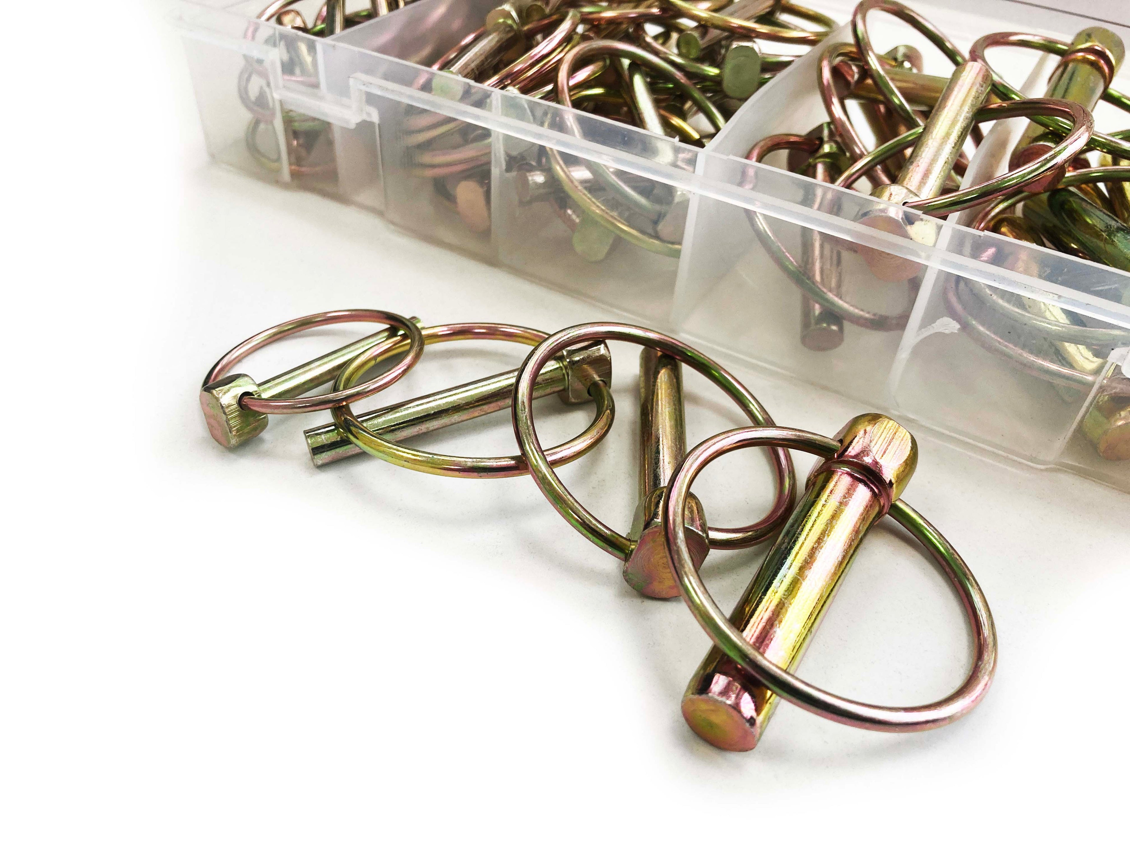 50PC LYNCH PIN ASORTMENT SET HW024