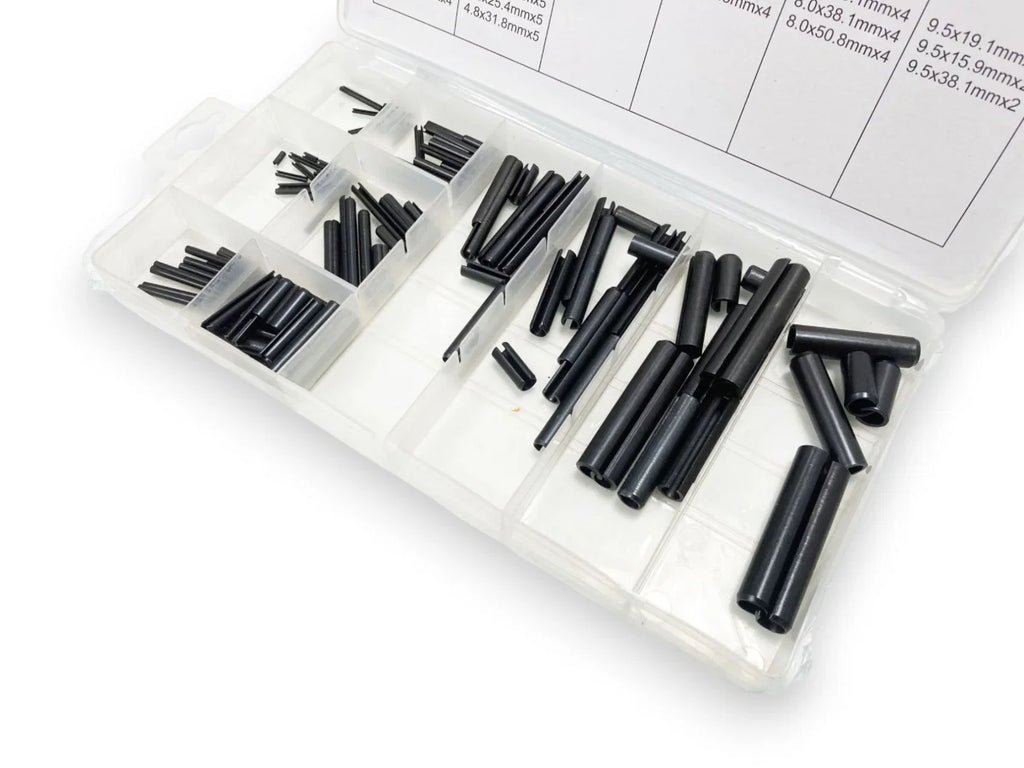 120PC ROLL PIN IN ASSORTMENT BOX HW157