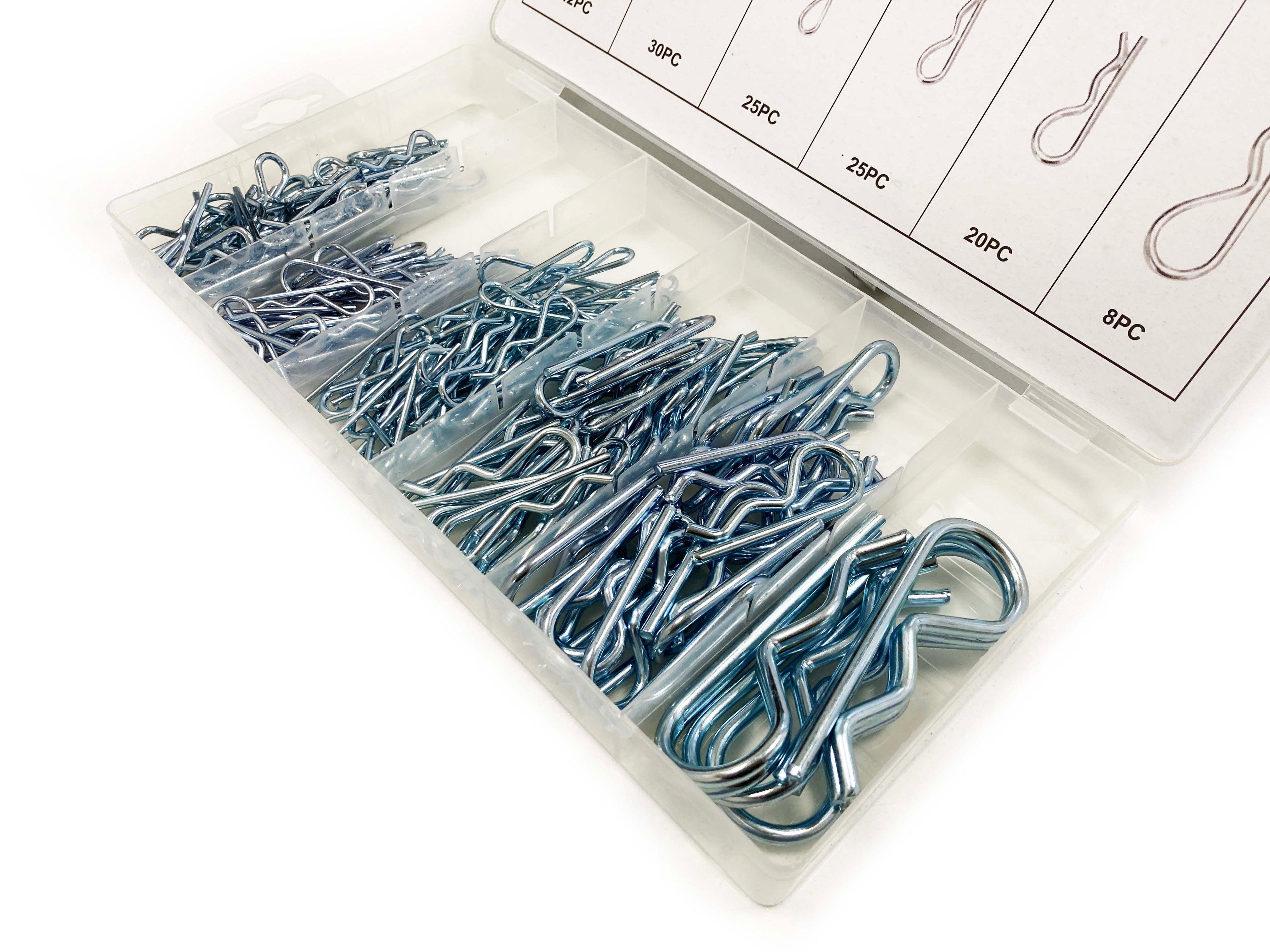 150PC HAIR PIN/ R CLIP ASSORTMENT HW174