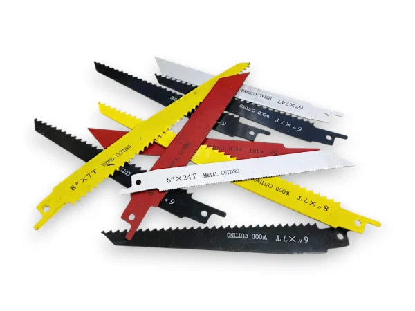 10PC RECIPROCATING SAW BLADES PA074