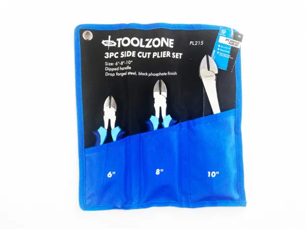 3PC SIDE CUT PLIERS SET PL215