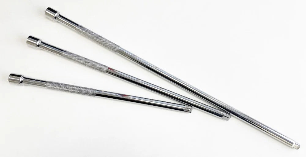 I/2 EXTENSION BARS EXTRA LONG 3PC SET TOOLZONE