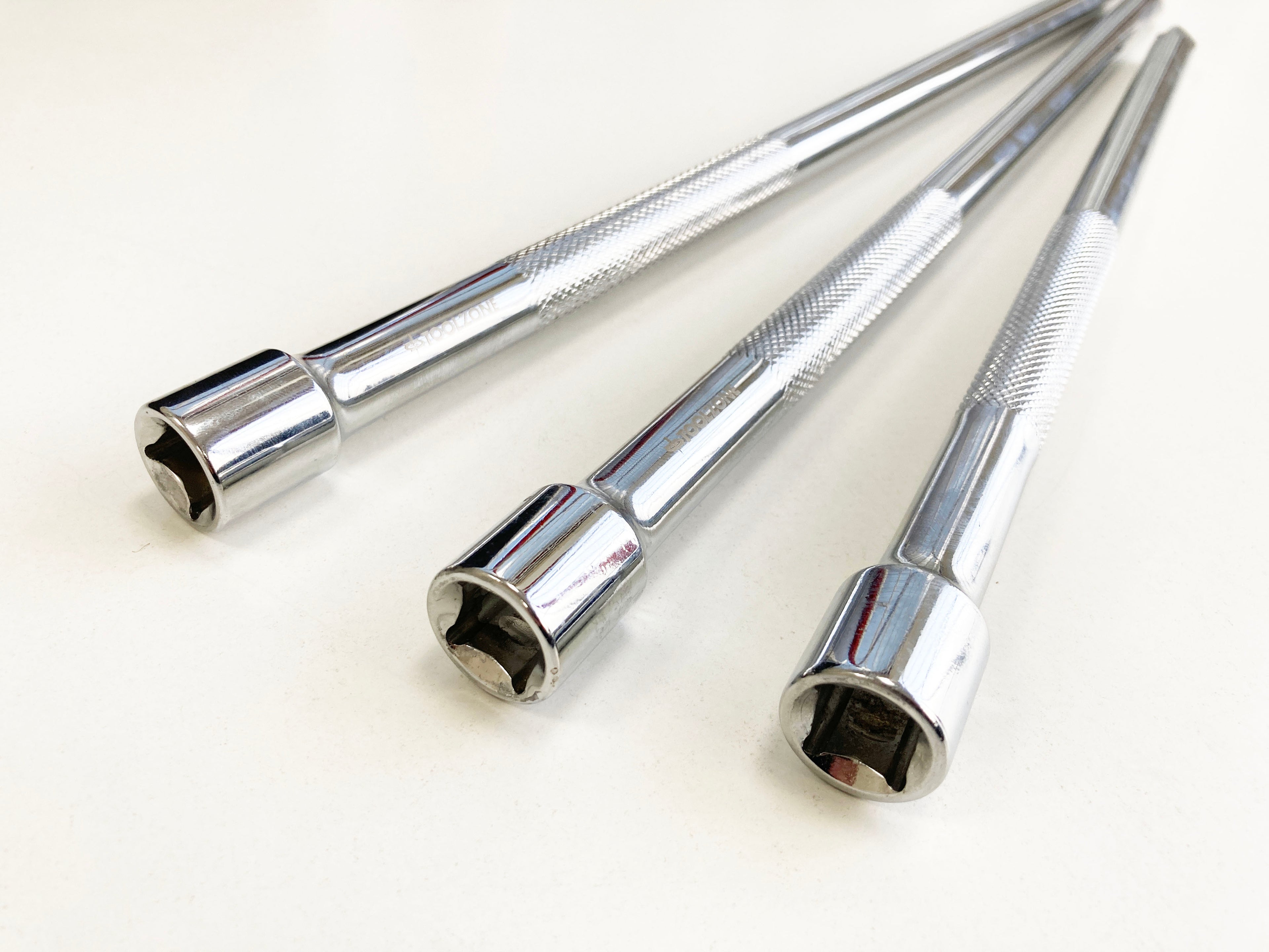 3PC 1/2" LONG EXTENSION BARS 15/18/24" SS023