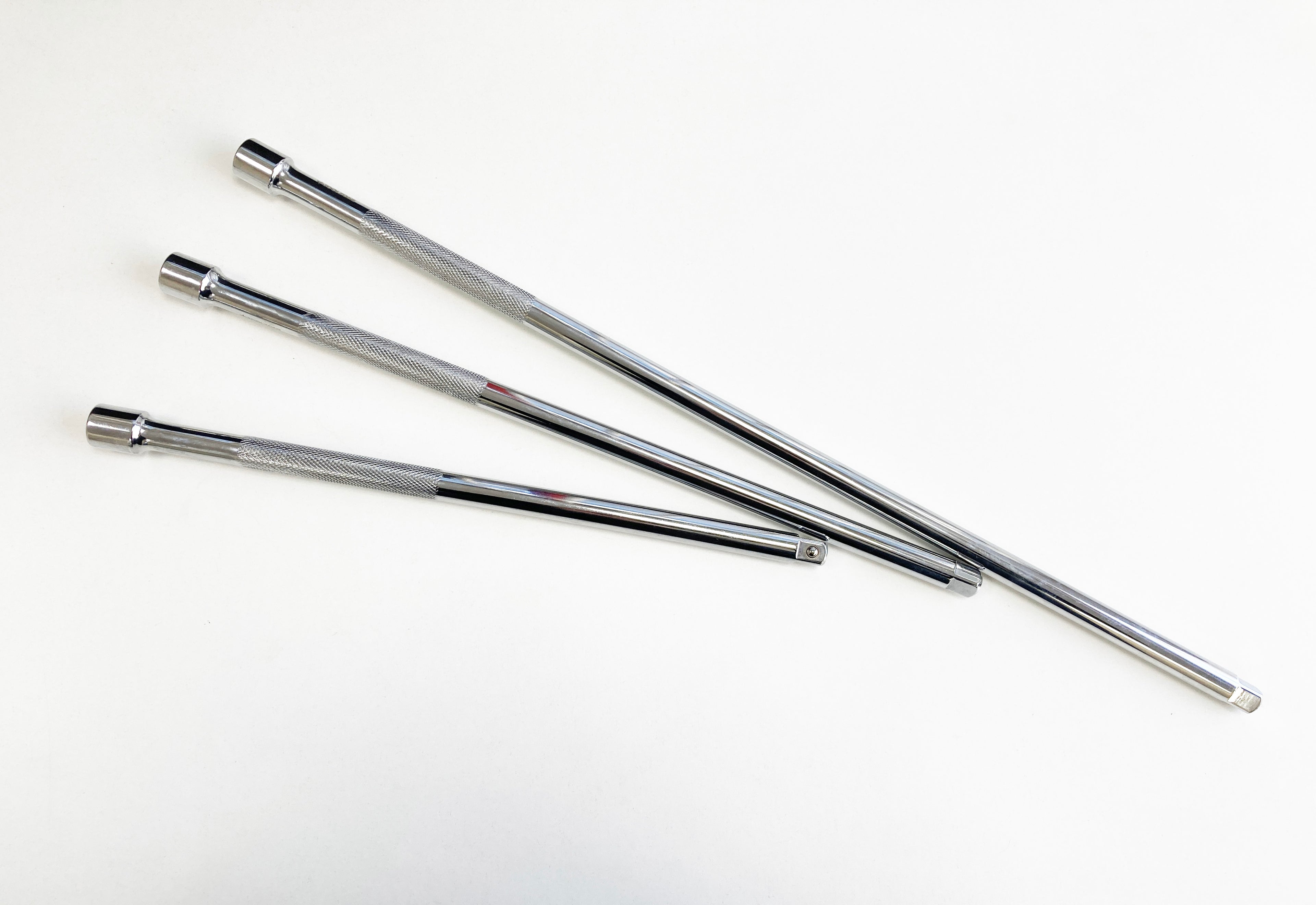 3PC 1/2" LONG EXTENSION BARS 15/18/24" SS023