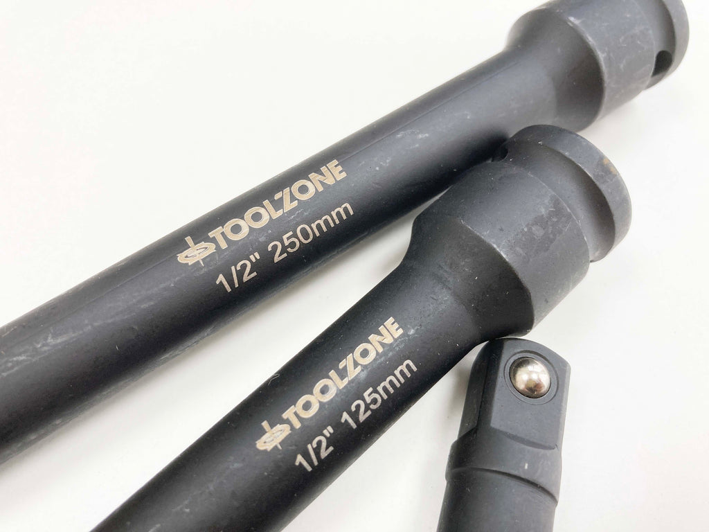 3PC 1/2" IMPACT EXTENSION BARS