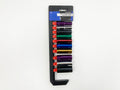 COLOURED 10PC 3/8'' MM DEEP CRV SOCKETS 10-19mm SS315