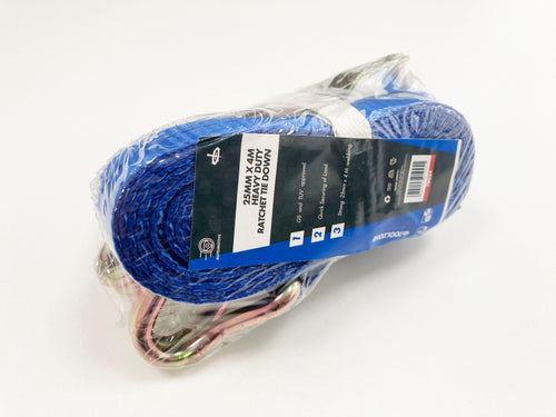 1'' X 4M HEAVY DUTY RATCHET TIE DOWN TD034