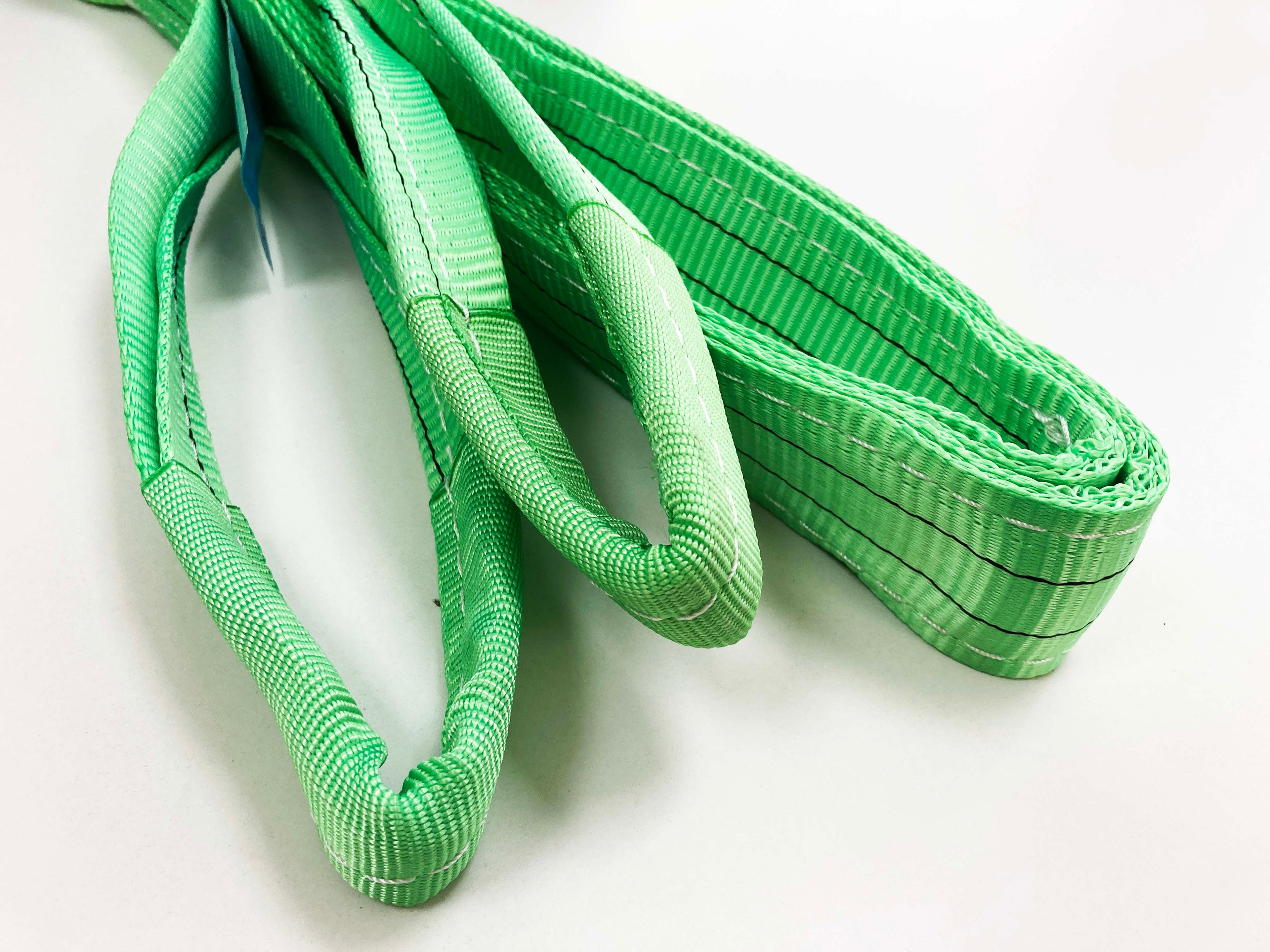 3M X 60MM 2000KG WEBBING SLING TOWING LIFTING GREEN TD057