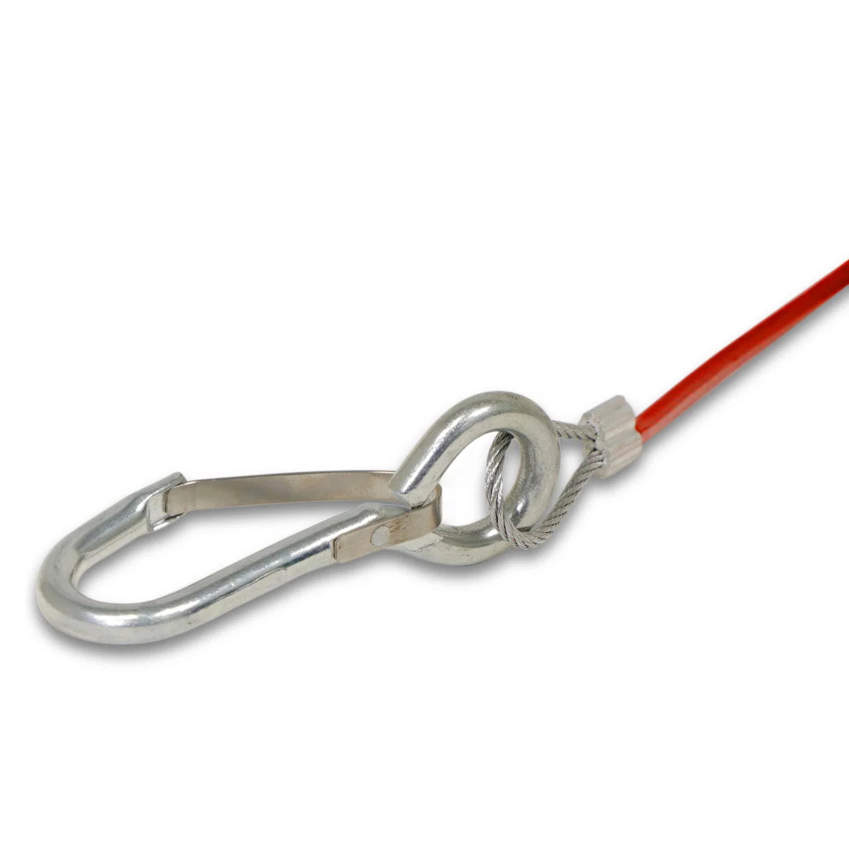 1m Breakaway Safety Cable Trailer Towing red