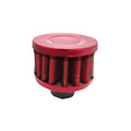 VENT FILTER RED GAUZE WITH RED FINISH & RECESS