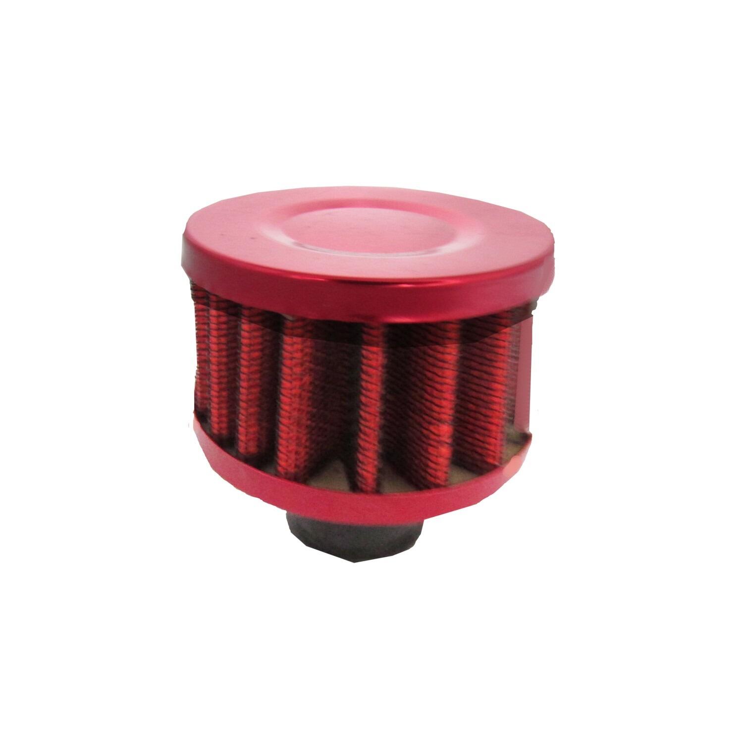 VENT FILTER RED GAUZE WITH RED FINISH & RECESS