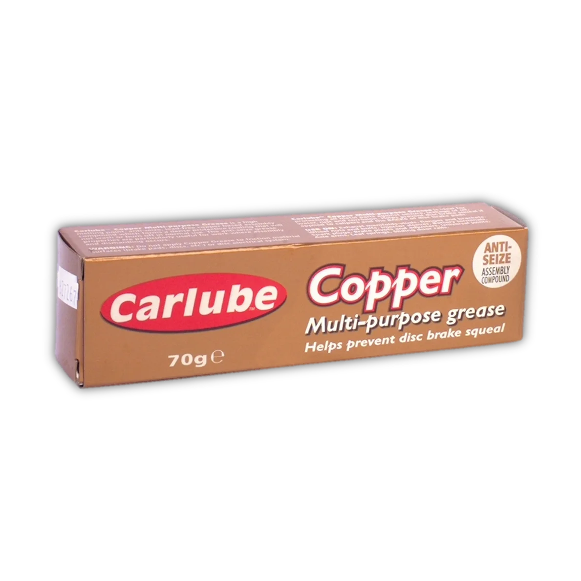 Carlube XCG070 Multi-Purpose Copper Grease 70g