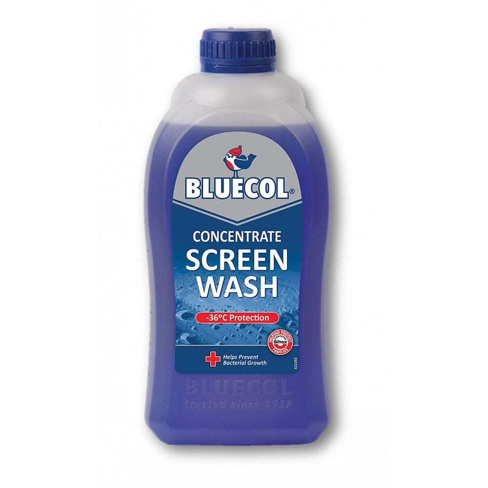 Bluecol Screenwash Concentrate Blue 1L BLS010