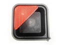 10L square oil pan drainer with filter insert black