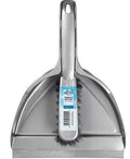Dustpan & Brush Soft Silver