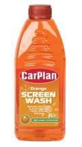 CAR PLAN ORANGE FRAGARANCE SCREEN WASH 1LTR CONCENTRATE