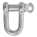 DEE SHACKLES ZINC PLATED 6mm