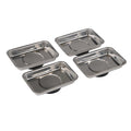 Silverline Magnetic Tray Set 4pce 65 X 95mm