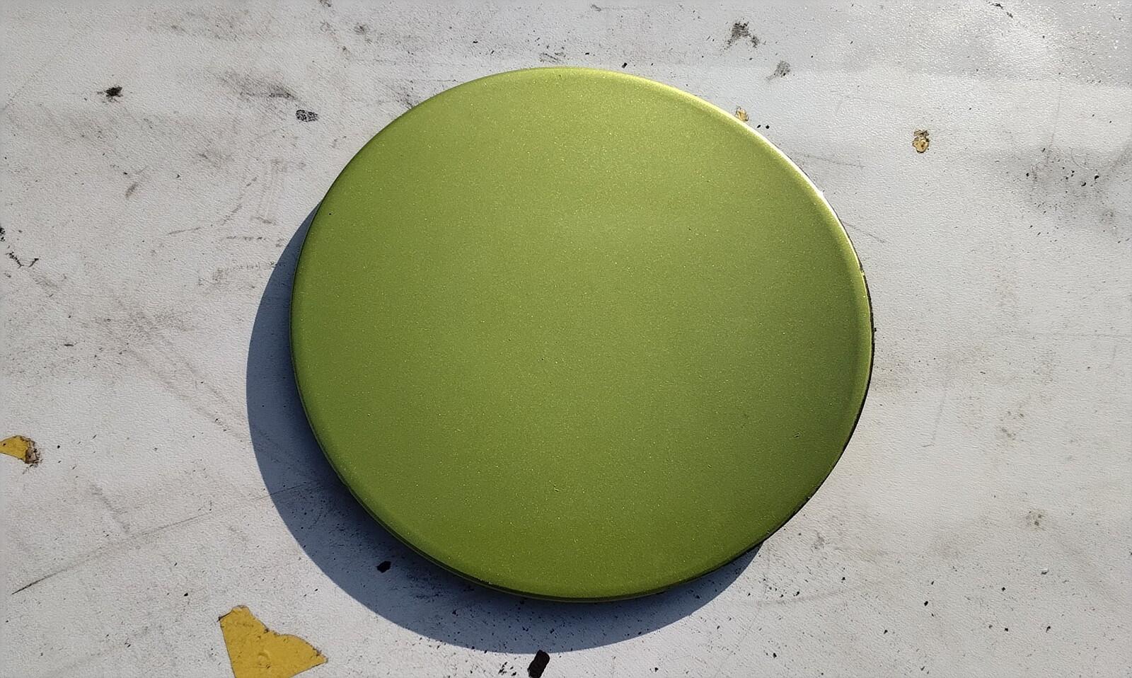 Ford Fiesta Mk7 Fuel Flap Cover Green Colour Code JA8