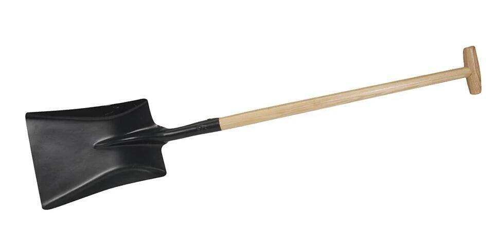 Silverline Square-Mouth Shovel Long T Handle