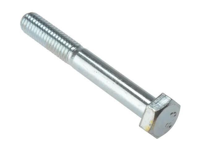 M10 x 50mm High Tensile Bolt  Bag 10 8.8 Grade Steel ZP