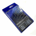 13PC HSS PRECISION DRILL BIT SET SPIRAL SHANK 1.5mm - 6.5mm BITS WOOD METAL