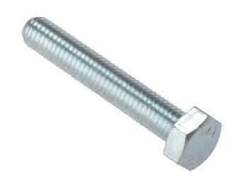 M12 x 100mm Bag 5 High Tensile Set Screw Bolt ZP