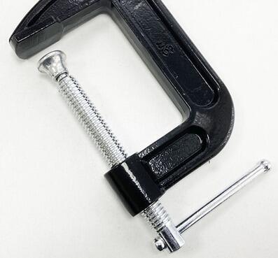 3" Black Heavy Duty G Clamp