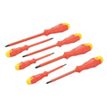 Insulated Soft-Grip VDE Screwdriver Set 7pce