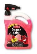 Carplan Demon Shine Spray On Shine Car Wax Polish Spray & Wipe 2L Snow Gun