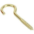 CUP HOOKS BRASSED 4PK 3.2x40mm