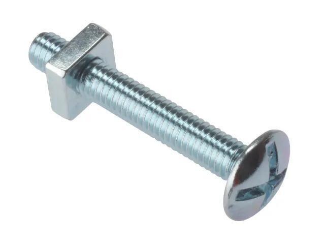 M6 x 40mm Bag 25 Roofing Bolt ZP