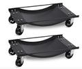 2Pc Wheel Dollies Set Vehicle Movers Skates