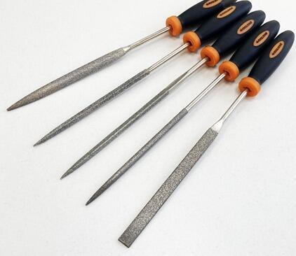 Needle Diamond File Set 5 Piece Warding Files Model Work Precision WW096